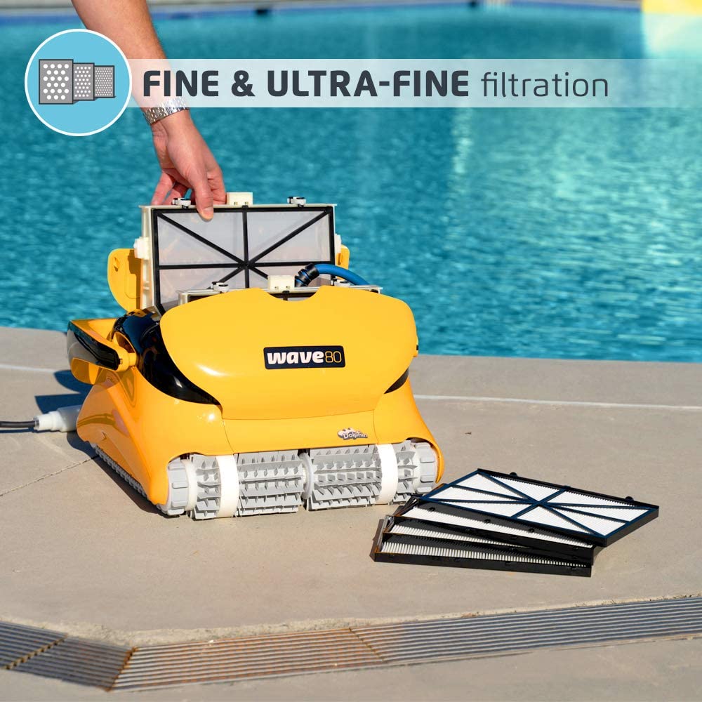 Dolphin Wave 80 Commercial Robotic Pool Cleaner (Open Box)